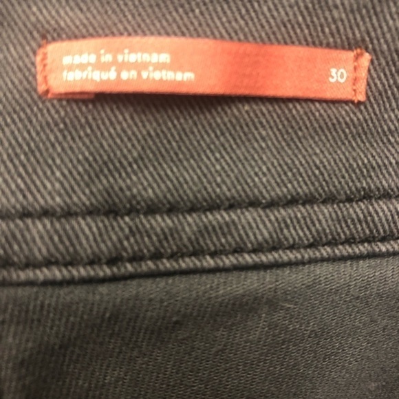 NWT Pilco Anthropologie Highrise Skinny SlateGray Stretch Waist Pocket Detail 30 - Picture 8 of 14